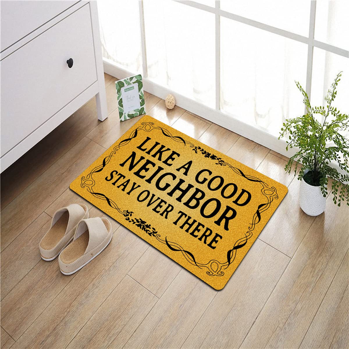 Funny Welcome Doormat(23.6 X 15.7 Inch) Non-Slip Mat Gift Mat Personalized Home Decor Mats For In Door Kitchen Entrance Rugs And
